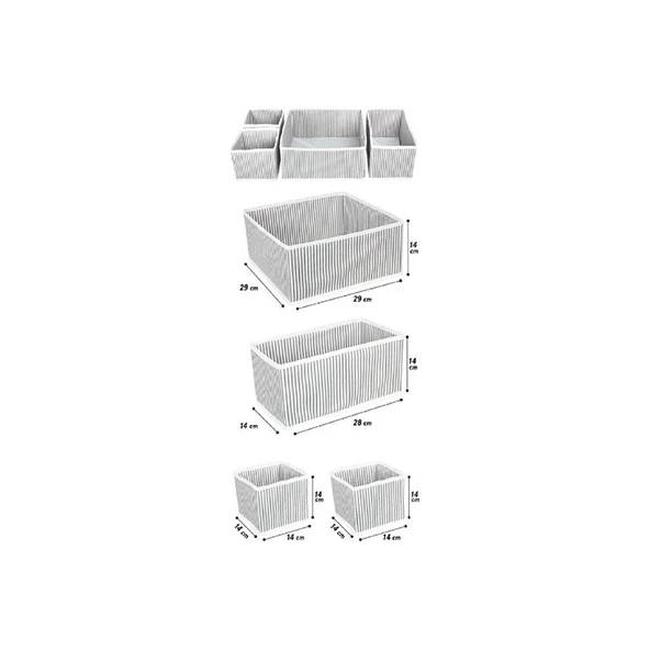 Çekmece Düzenleme Kutu Seti Organizer 4lü Set - 11