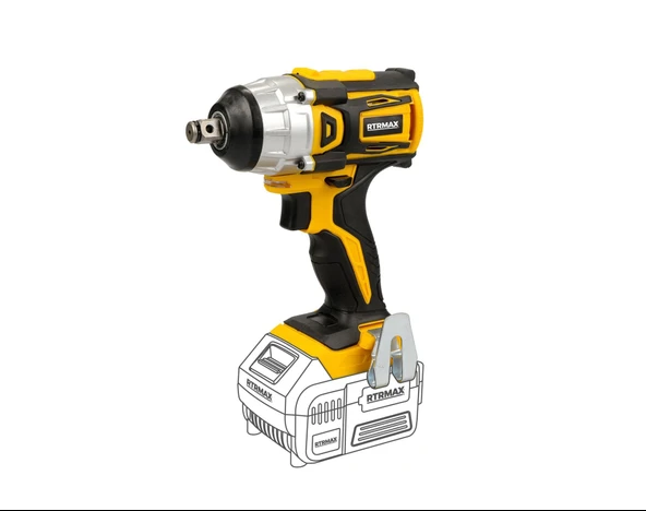 RTX2028B Şarjlı Somun Sıkma Kömürsüz 1/2 - Akü Hariç