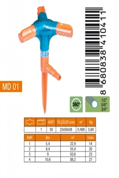 MEDALYAN TURBO 3 LÜ SPRINK