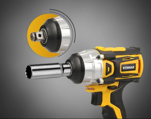 RTX2028B Şarjlı Somun Sıkma Kömürsüz 1/2 - Akü Hariç - 2