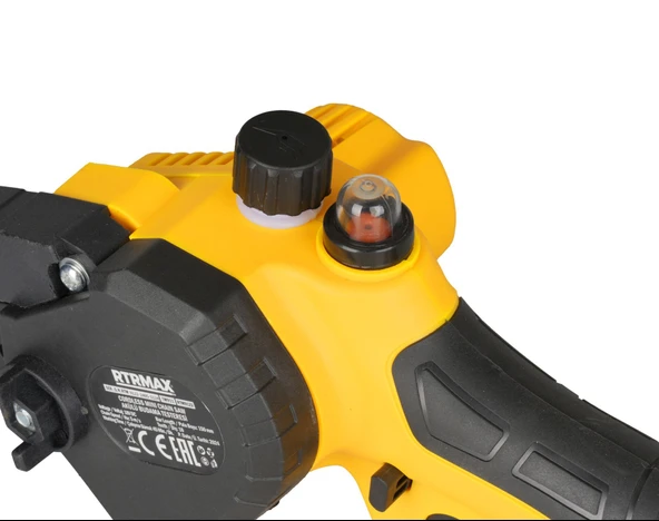 RTM9122 Şarjlı Zincirli Dal Budama Testeresi 150 mm Kömürsüz 18V 2x2 Ah Pvc Çantalı - Akü Dahil - 5