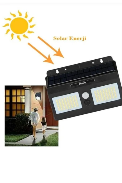 Philips  Solar Duvar Apliği Bws010 Led300/765 3w-30w 6500k Ip65 - 2