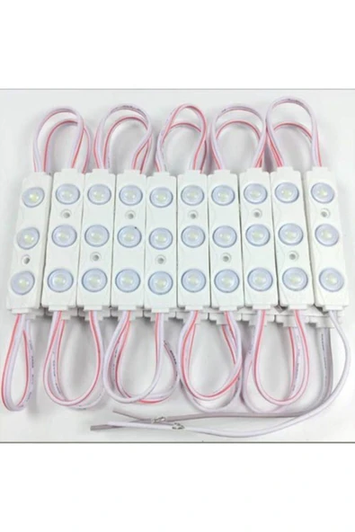 Ledim  10 Adet Mercek Modul Led Beyaz Renk 1,5 W - 1