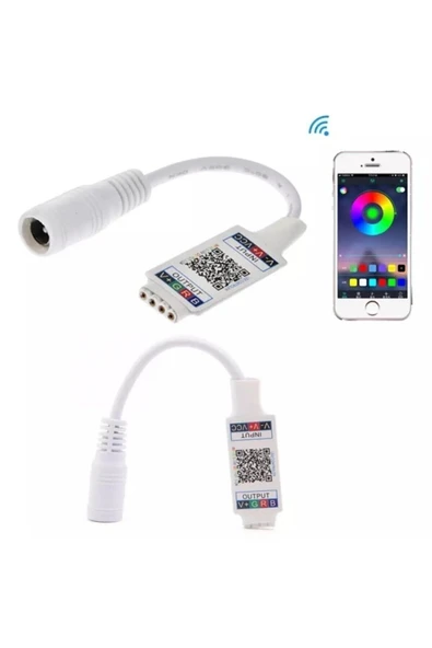Fusion Tech  Bluetooth Ile Telefondan Rgb Şerit Led Kontrol Modülü - 5