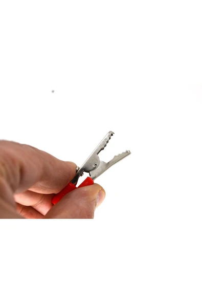 Adam 4 Adet Eko Krokodil 4mm Banana Jak Girişli 2 Kırmızı 2 Siyah - 3