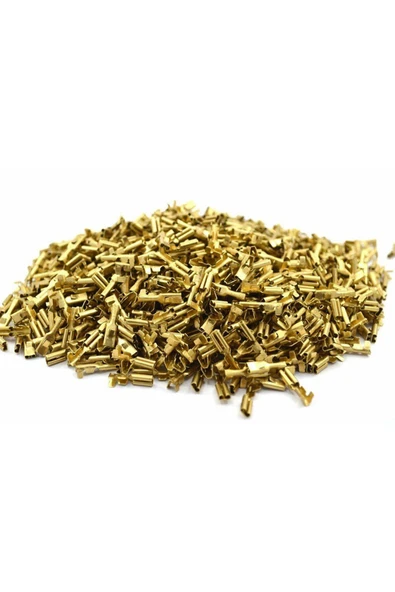 ZEMBİL 100 Adet SF1/2D (Mini) İzolesiz Dişi Fiş Terminal Soket Kablo Ucu