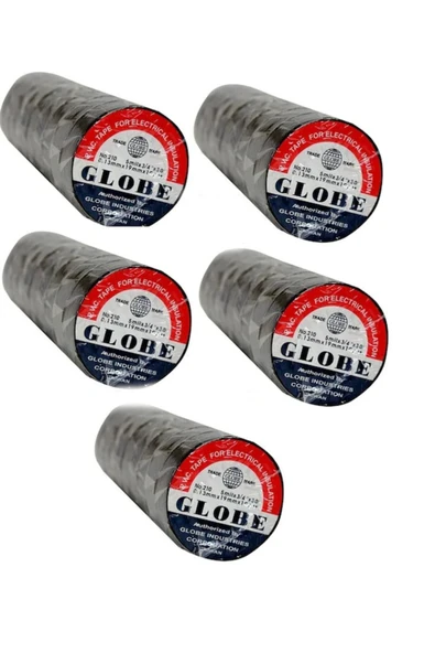 Globe Izole Bant 50 Adet Orjinal Siyah