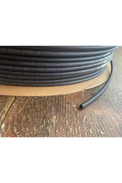 Makaron Isı Ile Daralan Kablo 3metre Korumawoer Daralan Boru Isıyla Daralan 5mm 3mt Fiyatı - 4