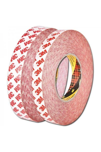 3M 9088 Çift Taraflı Şeffaf 19 Mm X 50 Mt Kuvvetli Ince Bant - 3
