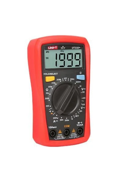 Unit UNI-T UT 33D+ Ncv Dijital Multimetre - Multimetre - 2 Yıl - 3