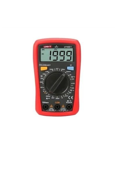 Unit Unı-t Ut33d 600v 10a Dijital Multimetre Ölçü Aleti