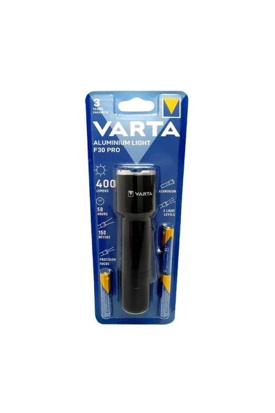 Varta 17608 Alüminyum F30 Pro Led El Feneri 3xAAA