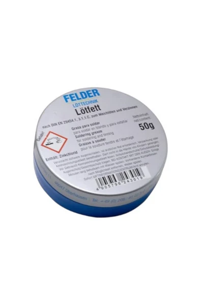 FELDER Lötfett Lehim Pastası 50 gr