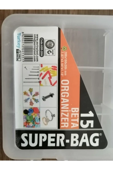 Süper Bag 15 Beta Organizer - 2