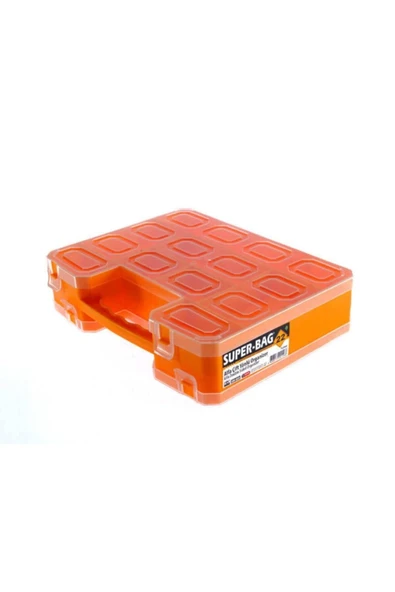 Süper Bag 22 Alfa Çift Yönlü Organizer Balıkçı Malzeme Kutusu - 2