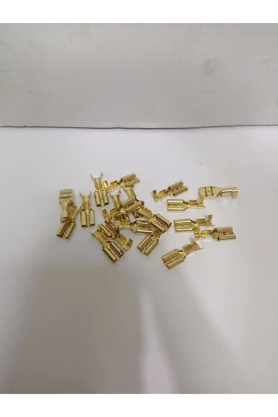 FullSound Hoparlör Terminali - Orta Boy Hoparlör Pabucu - 4.8mm Dişi Terminal - 30 Adet