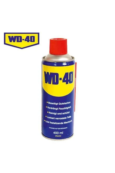 Henkel WD-40 Çok Amaçlı Sıvı, Yağ Çözücü, Pas Sökücü, Temizleyici ve Koruyucu, 400ml