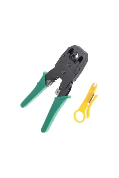 WOZLO Network Pensesi Jack Rj45 Rj11 Rj9 Sıkma Çakma Pensesi Cat5 Cat6