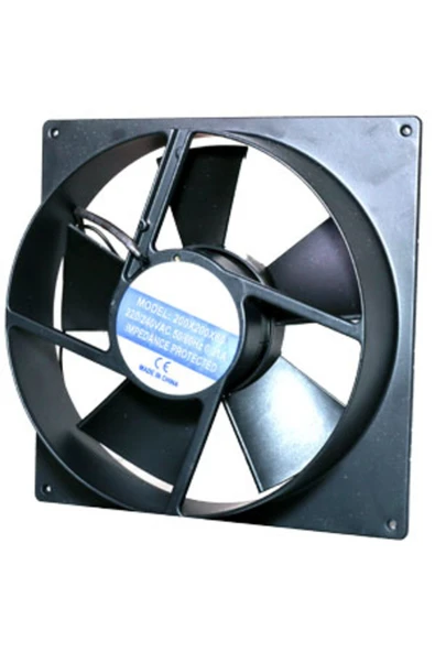 TIDAR 200x200x60 Baca 220V Ac Fan