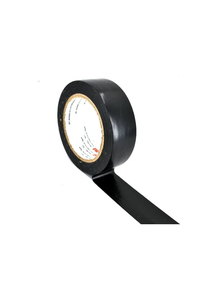 3M 1 Adet Temflex Pvc Siyah Izole Bant Elektrik Bandı - 3