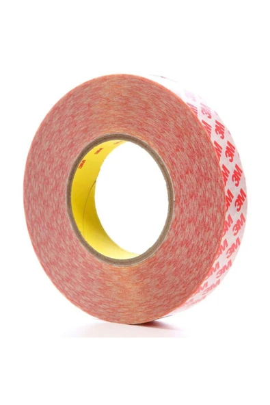 3M 9088 Akrilik Şeffaf Ve Ince Çok Güçlü Çift Taraflı Bant En:25mm Boy:5mt