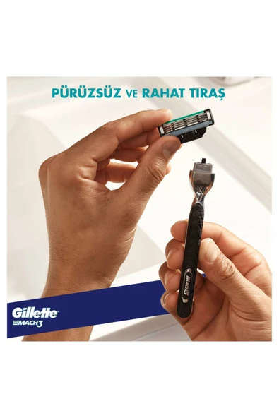 Gillette Mach 3 Yedek Bıçak 2'li - 6