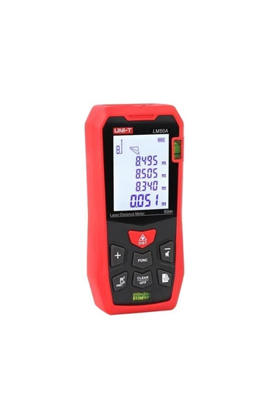 Unit Unı-t Lm50a 50 Metre Lazer Metre Çift Su Terazili Hafızalı - 3