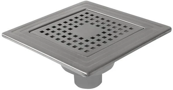 SOLİD 20X20 KARE DESEN YER SÜZGEÇİ Y.Ç. Q 50