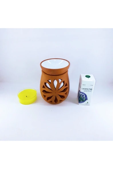 Çömlek Diyar Naturel Buhurdanlık(beyaz)