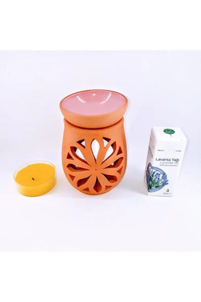 Çömlek Diyar Naturel Buhurdanlık(pembe)