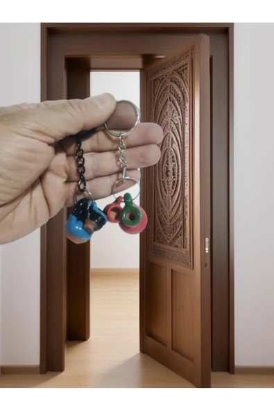 MİNYATÜR ÇÖMLEK 2 Lİ ANAHTARLIK - 2