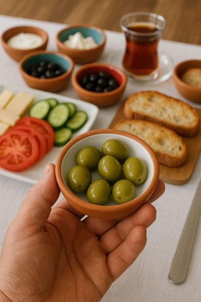 toprak sırlı 10cm kase 6 lı takım - 2