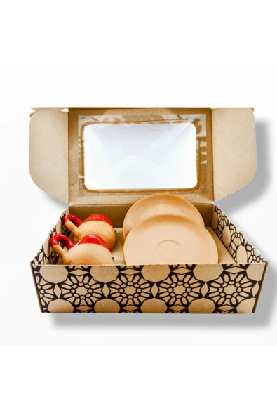 2 Lİ KALPLİ FİNCAN SETİ - 3