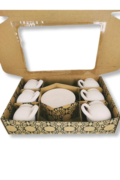 BEYAZ ÇÖMLEK FİNCAN TAKIMI - 3