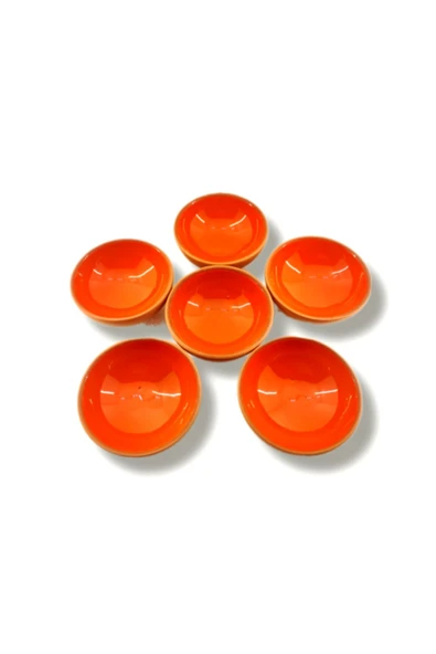 toprak sırlı 10cm kase 6 lı takım