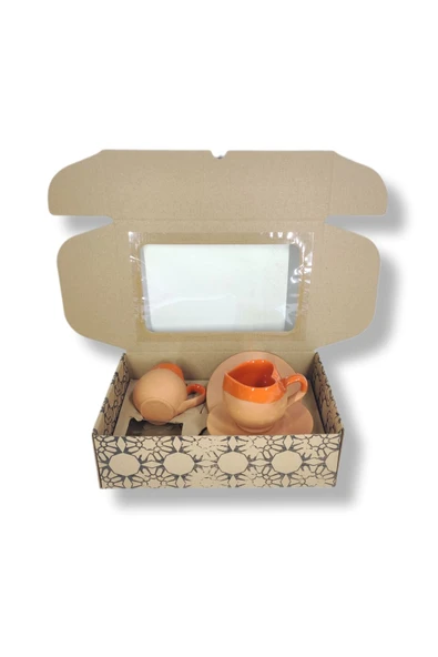 2 Lİ KALPLİ FİNCAN SETİ