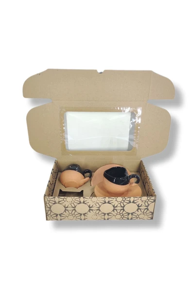 2 Lİ KALPLİ FİNCAN SETİ