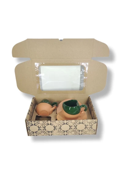 2 Lİ KALPLİ FİNCAN SETİ