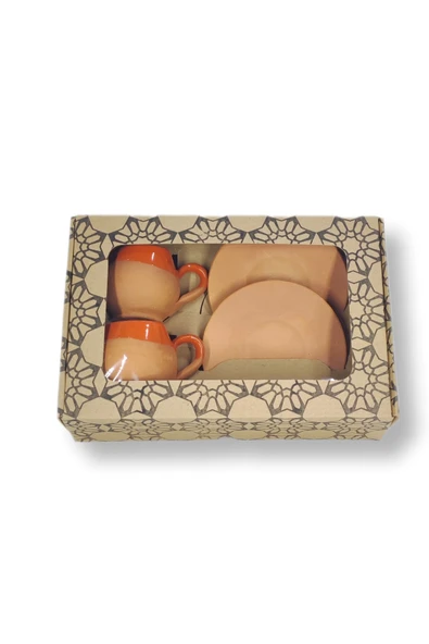 2 Lİ KALPLİ FİNCAN SETİ - 2