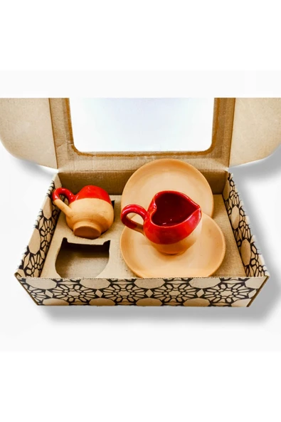 2 Lİ KALPLİ FİNCAN SETİ