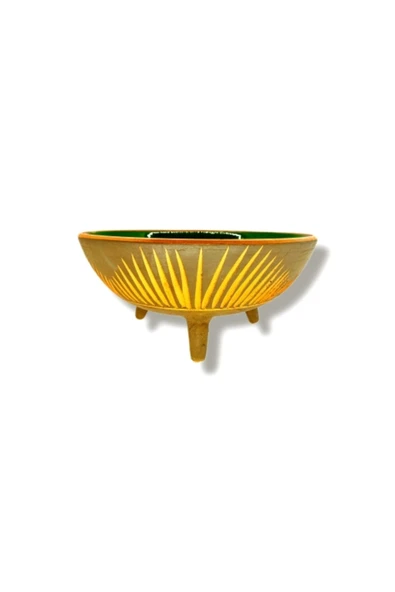 DEKORATİF AYAKLI KASE 25CM