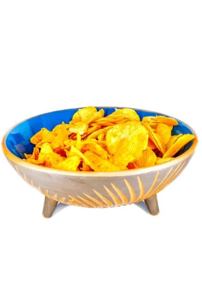 Dekoratif Ayaklı Kase 20cm - 2