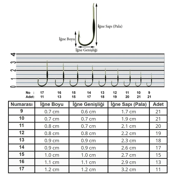 Maruto 2498 Nikel Tekli Olta İğnesi  16 No 13 Adet - Resim 2
