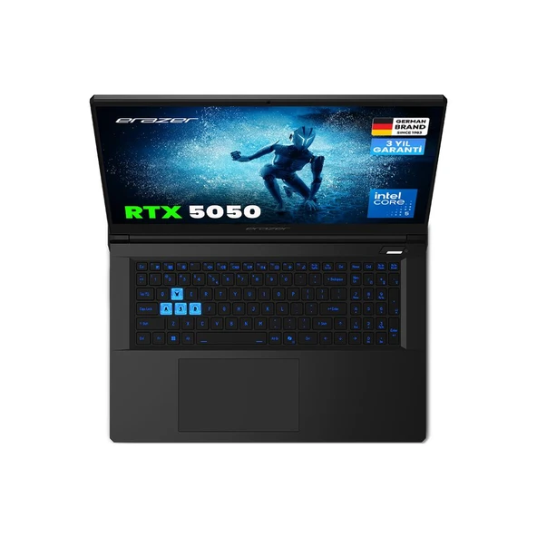 ERAZER Scout 17 E1 MD600006-R32 Intel Ultra 5 210H 32GB RAM 1TB SSD RTX5050 17" 144Hz FHD IPS FreeDOS Oyuncu Laptop - 4