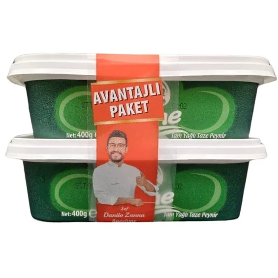 Pınar Labne 2x400 Gr Avantaj Paketi - Krem Peynir