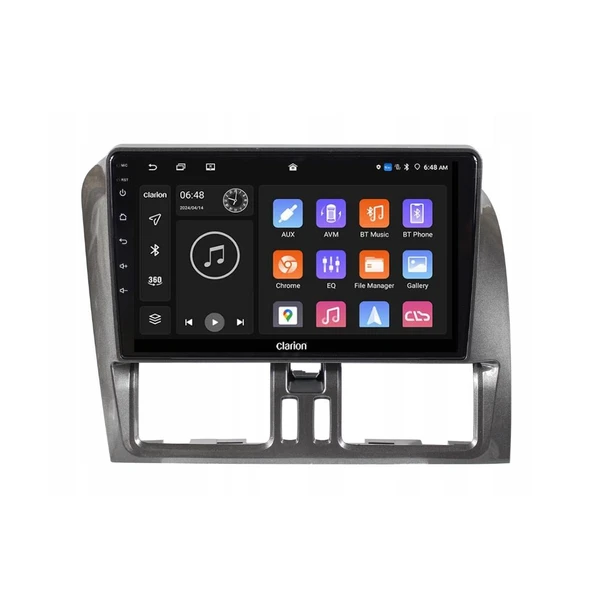 Volvo XC-60 ile uyumlu Android Multimedya Sistemi 4-64 Clarion (2013-2016) - 5