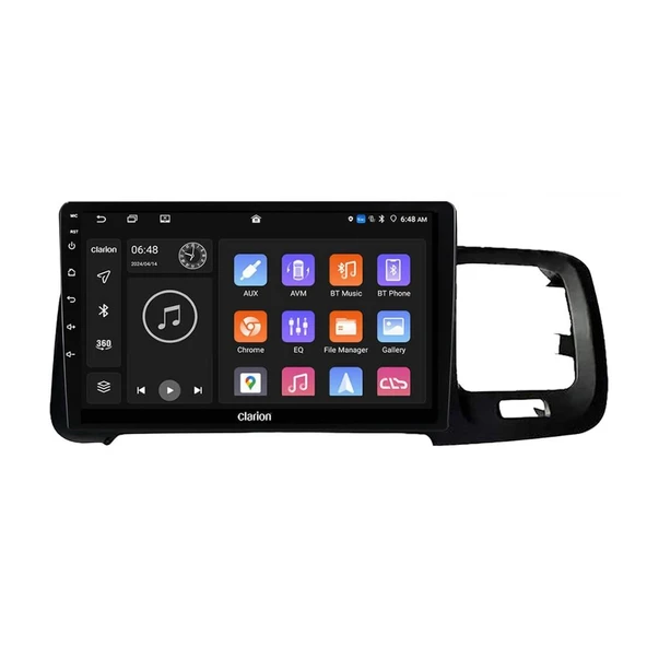 Volvo S60 ile uyumlu Android Multimedya Sistemi 4-64 Clarion (2011-2018) - 5