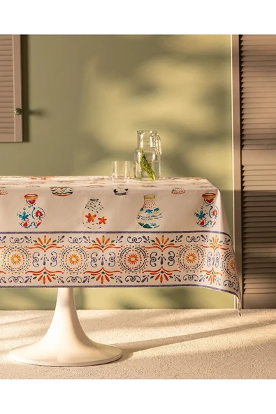 Madame Coco HYD Madame Coco Lendina PVC Masa Örtüsü- Renkli