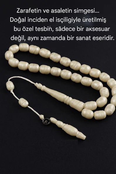 Urfakent inci Tesbih - Sistemli Usta İşi - Resim 3