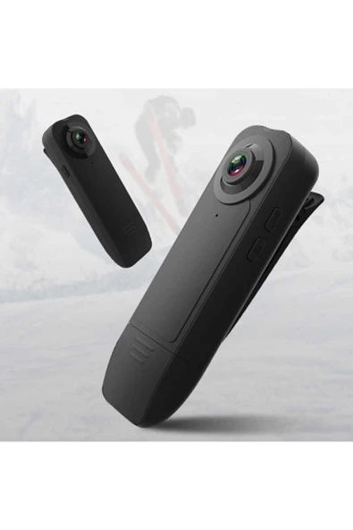 Urfakent Yaka Tipi Hd Kamera Gece Görüş-ses-hareket Algılama Geniş Açı(WİFİLİ DEĞİLDİR) - Resim 2